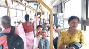 আজ থেকে শুরু মহিলাদের জন্য বিনামূল্যে বাস পরিষেবা