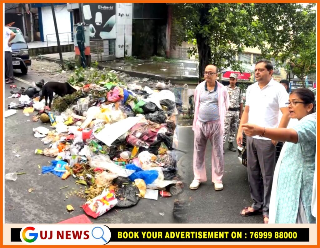 রাস্তার ধারে আবর্জনা দেখে উদ্বেগ প্রকাশ নতুন প্রশাসকের, কড়া বার্তা পুর কমিশনারের