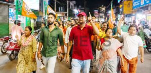 হায়দারপাড়ায় বিরিয়ানি দোকানের ঘটনা ঘিরে উত্তেজনা, পৃথক মিছিল সিপিআইএম ও বিজেপির